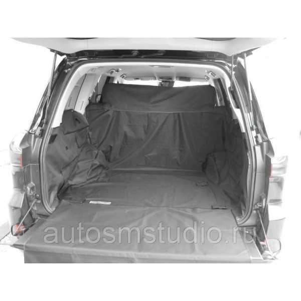 Чехол багажника Standart для Lexus LX570 (09.2015-), 5 мест (чёрный, серый, бежевый)